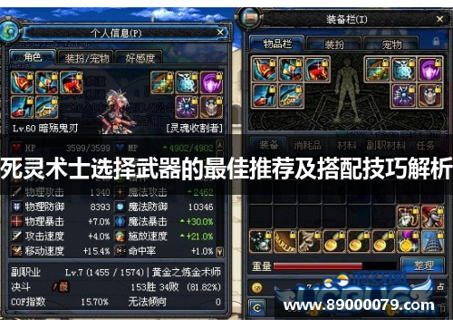 死灵术士选择武器的最佳推荐及搭配技巧解析